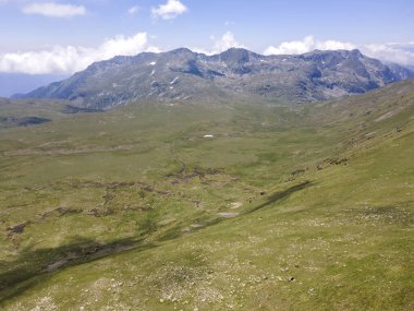 Yedi Rila Gölünün havadan görünüşü, Rila Dağı, Bulgaristan