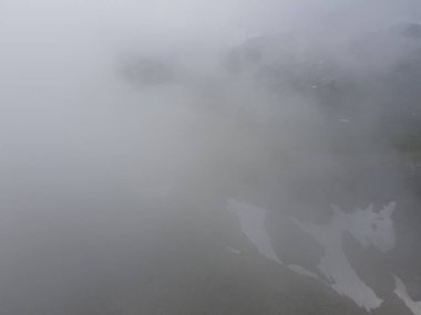 Yedi Rila Gölünün havadan görünüşü, Rila Dağı, Bulgaristan