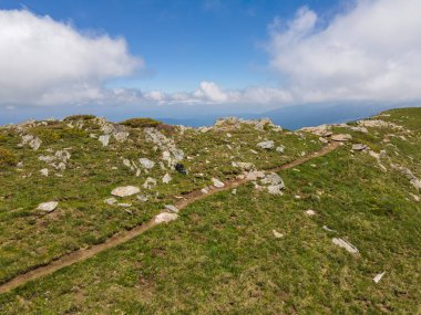 Yedi Rila Gölünün havadan görünüşü, Rila Dağı, Bulgaristan