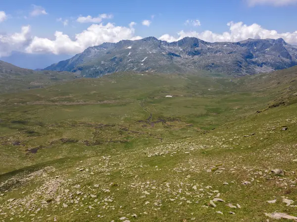 Yedi Rila Gölünün havadan görünüşü, Rila Dağı, Bulgaristan