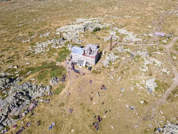 stock image Aerial panorama of Vitosha Mountain near Cherni Vrah peak, Sofia City Region, Bulgaria