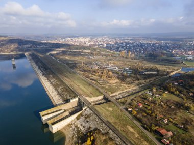 Bulgaristan 'ın Montana Bölgesi, Ogosta Baraj Havalimanı manzarası