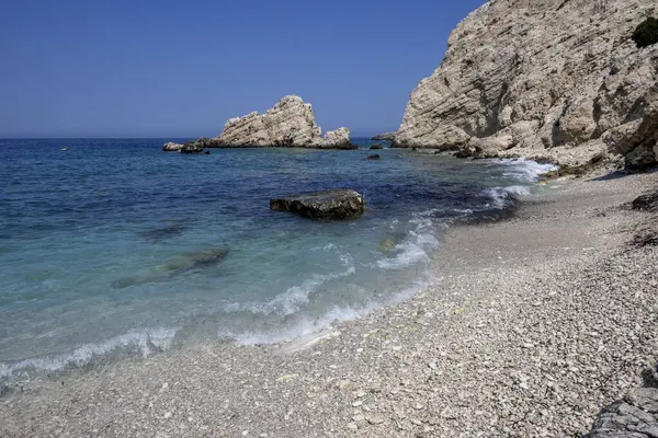 stock image Amazing view of Petani Beach, Cephalonia, Ionian Islands, Greece