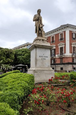 BARI, İtalya - 16 Mayıs 2024: Bari, Apulia Bölgesi, İtalya 'nın Eski Kasabası' nın inanılmaz manzarası