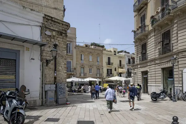 stock image BARI, ITALY - MAY 16, 2024: Amazing view of The Old Town of city of Bari, Apulia Region, Italy