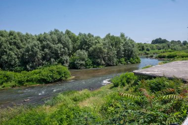 PLOVDIV, BULGARIA - 6 Temmuz 2023: Bulgaristan 'ın Filibe kentinin şaşırtıcı Panoramik görünümü