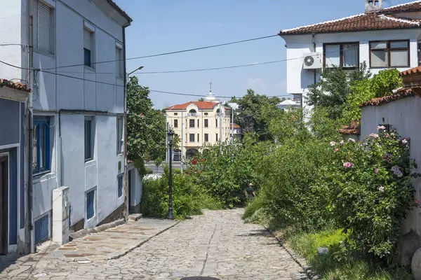 stock image PLOVDIV, BULGARIA - JULY 6, 2023: Amazing Panoramic view of center of city of Plovdiv, Bulgaria