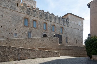 Panorama of The old town of Antibes, Provence Alpes-Cote d'Azur, France clipart