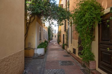 Panorama of The old town of Antibes, Provence Alpes-Cote d'Azur, France clipart