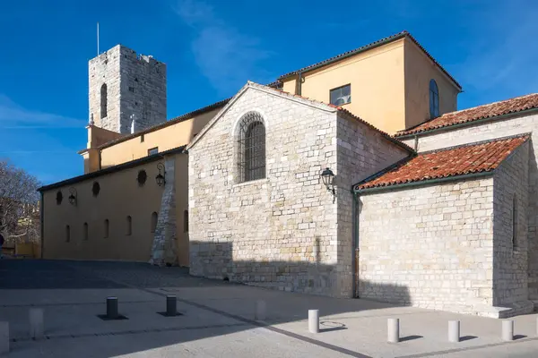 stock image Panorama of The old town of Antibes, Provence Alpes-Cote d'Azur, France