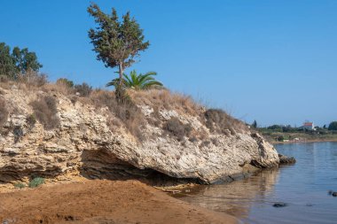 Amazing view of Lepeda Beach, Cephalonia, Ionian Islands, Greece clipart