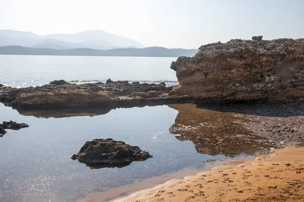 stock image Amazing view of Lepeda Beach, Cephalonia, Ionian Islands, Greece