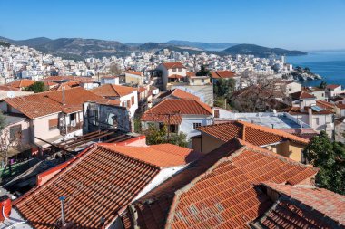 The Old town of city of Kavala, Eastern Macedonia and Thrace, Greece