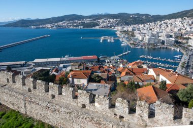 The Old town of city of Kavala, Eastern Macedonia and Thrace, Greece