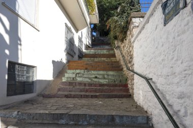 The Old town of city of Kavala, Eastern Macedonia and Thrace, Greece