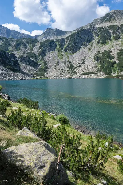 Bulgaristan 'ın Banderitsa Gölü çevresindeki Pirin Dağı' nın şaşırtıcı yaz manzarası