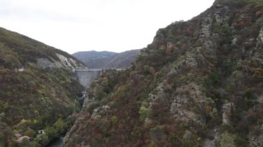 Vacha (Antonivanovtsi) Reservoir, Rodop Dağları, Filibe Bölgesi, Bulgaristan