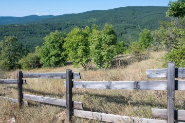 Rudina Dağı, Pernik Bölgesi, Bulgaristan 'ın İnanılmaz Yaz Manzarası