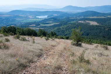 Amazing Summer Landscape of Rudina mountain, Pernik Region, Bulgaria clipart