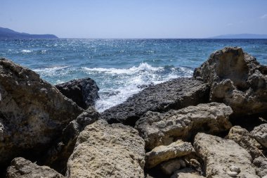 Pessada Sahili, Cephalonia, İyon Adaları, Yunanistan
