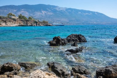 Pessada Sahili, Cephalonia, İyon Adaları, Yunanistan