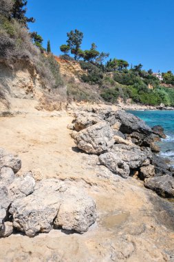 Pessada Sahili, Cephalonia, İyon Adaları, Yunanistan