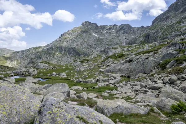 Bulgaristan 'ın Kalin tepeleri yakınlarındaki Rila Dağı' nın İnanılmaz Yaz Manzarası
