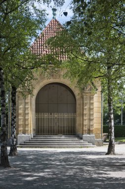 Eski şehir Lozan 'ın Panoraması, Vaud Kantonu, İsviçre