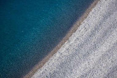 Nice, Provence Alpes-Cote d 'Azur, Fransa' nın panoramik manzarası
