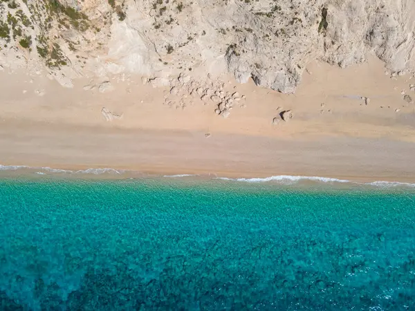 Platia Ammos Plajı, Cephalonia, İyon Adaları, Yunanistan