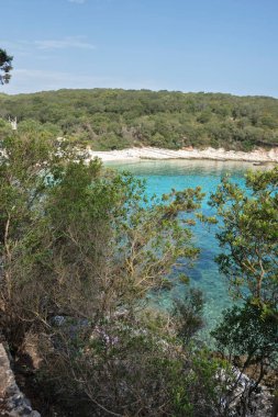 Emplisi Fiskardo Sahili, Cephalonia, İyon Adaları, Yunanistan