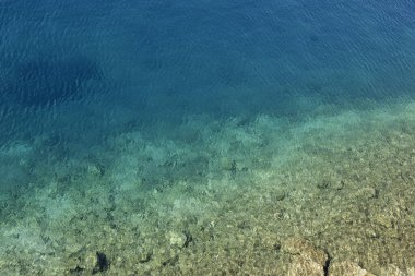 Foki Fiskardo Sahili, Cephalonia, İyon Adaları, Yunanistan