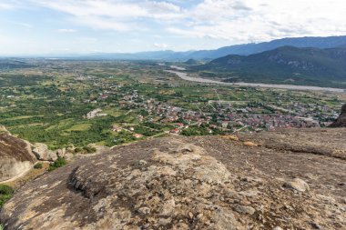 Meteora Manastırları, Teselya, Yunanistan 'ın İnanılmaz Panoramik Manastırı
