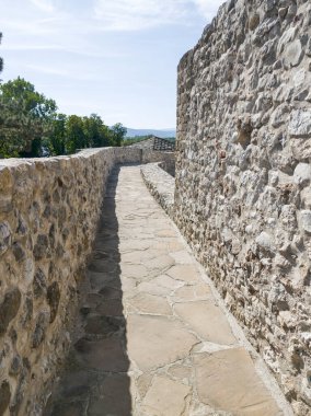 Güney ve Doğu Sırbistan 'ın Pirot kentinde tarihi Momchilo kasabasının kalıntıları