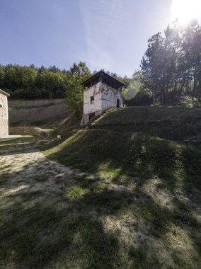 Amazing view of Medieval Sukovo Monastery of Assumption of the Blessed Virgin Mary, Serbia clipart