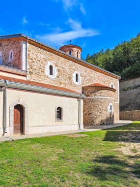 Amazing view of Medieval Sukovo Monastery of Assumption of the Blessed Virgin Mary, Serbia clipart