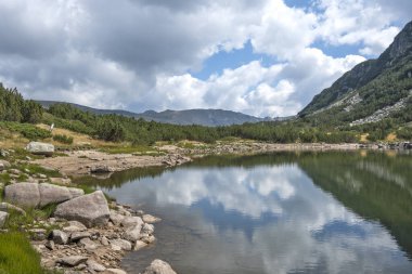 Amazing Landscape of The Stinky Lake (Smradlivoto Lake), Rila mountain, Bulgaria clipart