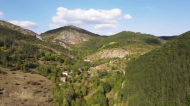 Koviou Sahili yakınlarındaki Sithonia kıyı şeridi, Chalkidiki, Orta Makedonya, Yunanistan