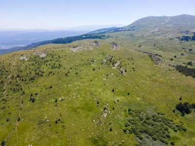 Amazing Aerial view of Vitosha Mountain near Kamen Del Peak, Bulgaria
