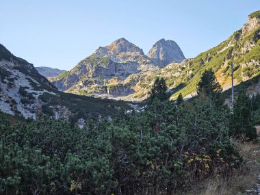 Amazing Autumn Landscape of Rila Mountain near Malyovitsa peak, Bulgaria