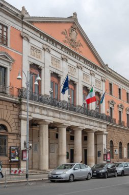 BARI, İtalya - 16 Mayıs 2024: Bari, Apulia Bölgesi, İtalya 'nın Eski Kasabası' nın inanılmaz manzarası