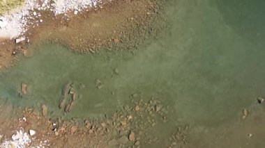 Bulgaristan 'ın Malyovitsa Gölleri yakınlarındaki Rila Dağı' nın Sonbahar Havası manzarası