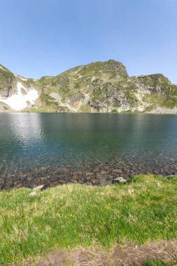 Bulgaristan 'ın Yedi Rila Gölü yakınlarındaki Rila Dağı' nın Şaşırtıcı Panoraması