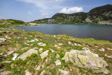 Bulgaristan 'ın Yedi Rila Gölü yakınlarındaki Rila Dağı' nın Şaşırtıcı Panoraması