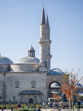 EDIRNE, TURKEY - Kasım 02, 2024: Edirne şehir merkezinin panoramik manzarası, Doğu Trakya, Türkiye