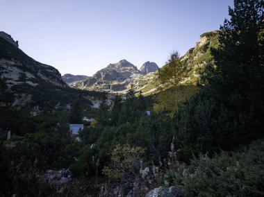 Amazing Autumn Landscape of Rila Mountain near Malyovitsa peak, Bulgaria