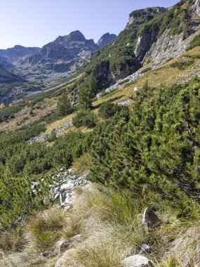 Amazing Autumn Landscape of Rila Mountain near Malyovitsa peak, Bulgaria