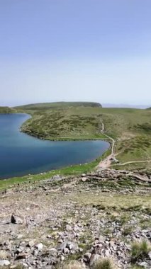 Bulgaristan 'ın Yedi Rila Gölü yakınlarındaki Rila Dağı' nın Şaşırtıcı Panoraması