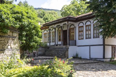 Village of Zheravna with nineteenth century houses, Sliven Region, Bulgaria clipart