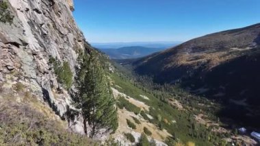 Amazing Autumn Landscape of Rila Mountain near Malyovitsa peak, Bulgaria